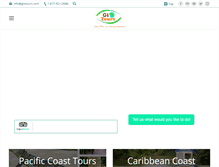 Tablet Screenshot of giotours.com